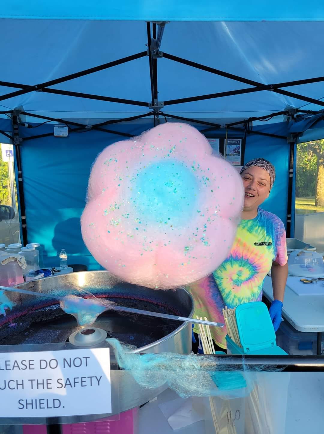 sweet spinners cotton candy