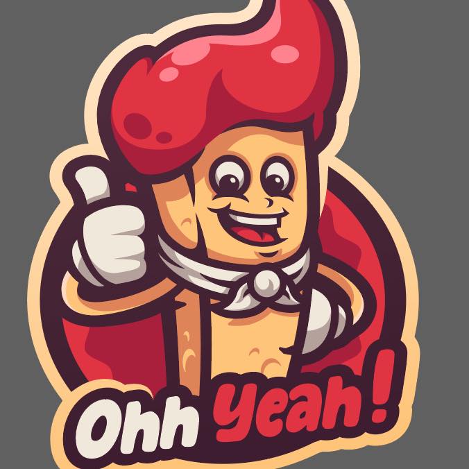 ohh yeah! food truck logo